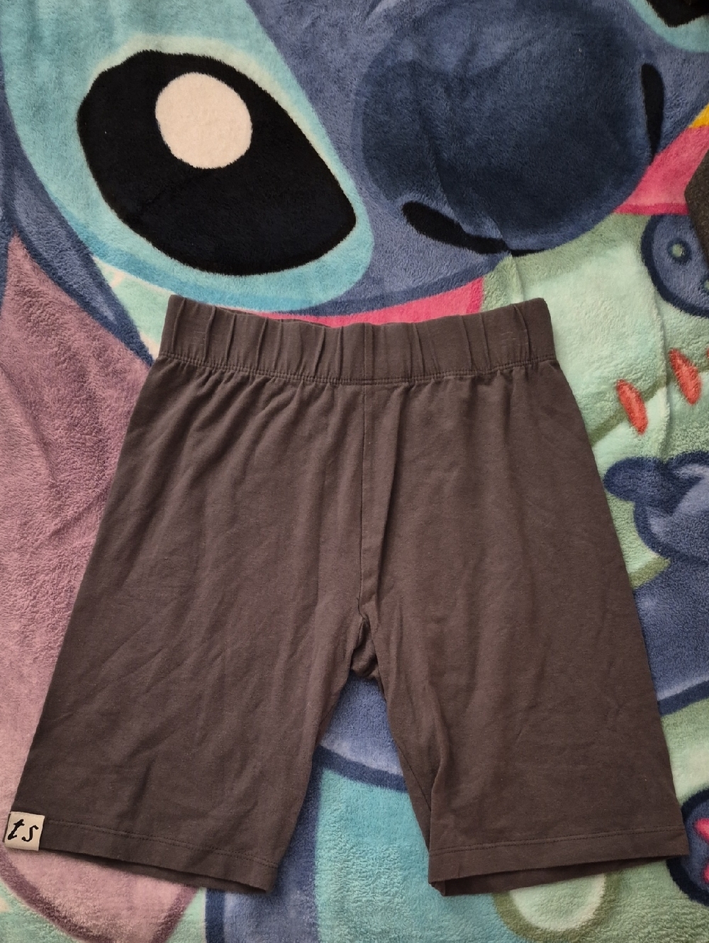 Taylor Swift "ash from fire" Charcoal Gray Biker Shorts